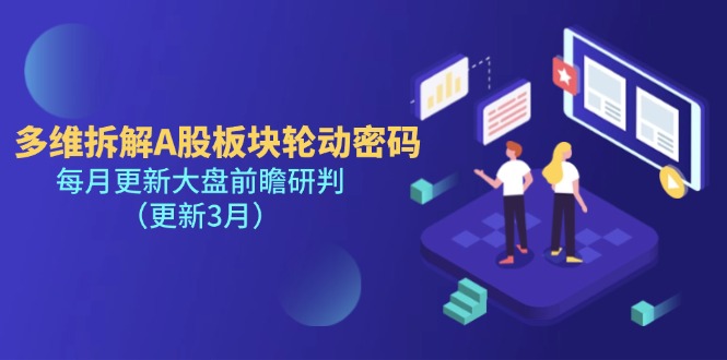 （14213期）多维拆解A股板块轮动密码，每月更新大盘前瞻研判（更新3月）-慕途网