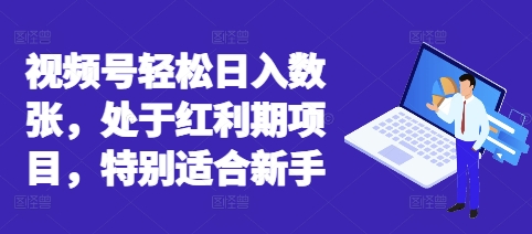 视频号轻松日入数张，处于红利期项目，特别适合新手-慕途网