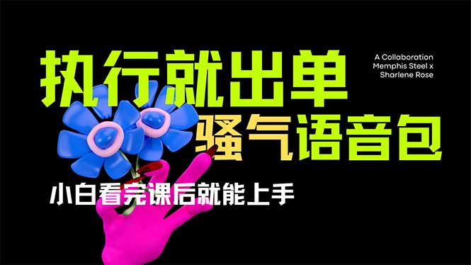 （14170期）爆火全网的开车导航骚气语音包,只要执行就出单，小白看完课程就能实操...-慕途网