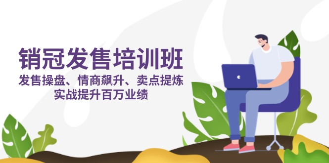 （14203期）销冠 发售培训班：发售 操盘+情商 飙升+卖点 提炼，实战提升百万业绩-慕途网